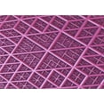 thumbnail image 1 of Ahgly Company Machine Washable Indoor Rectangle Transitional Crimson Purple Area Rugs, 6' x 9', 1 of 7