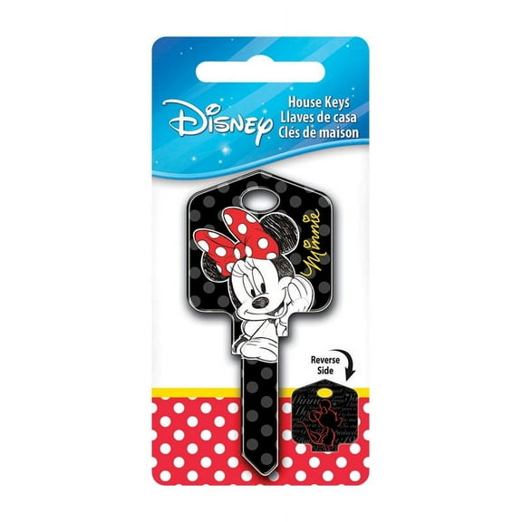HILLMAN FASTENERS Disney Minnie Mouse Painted Key Blank 87627