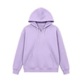 thumbnail image 7 of Enjoytime Womens Hoodies Solid Color Long Sleeve Oversized Sweatshirt Fall Winter Casual Loose Pullover Hoodie, 7 of 7