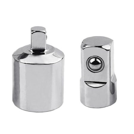

Ratchet Socket Adapter Reducer Converter 1/2 to 1/4 1/4 to 1/2 Stainless