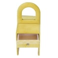 thumbnail image 3 of Camina de Joyas de Joyería de Muebles de Muebles de Muebles de Muñeca de Muñeca de color Amarillo Amarillo Crema, Sofá en Miniatura, ideal para Párr., 3 of 7