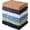 Beige , White , Grey , Sky Blue , Sage Green , Navy, variant on Towel and Linen Mart 100% Cotton - Wash Cloth Set - Flannel Face Cloths, Highly Absorbent and Soft Feel Fingertip Towels (Ivory, Pack of 12)