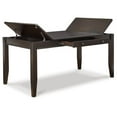 thumbnail image 4 of Ashley Furniture Ambenrock Wood Dining Room Table with Storage in Dark Brown, 4 of 5