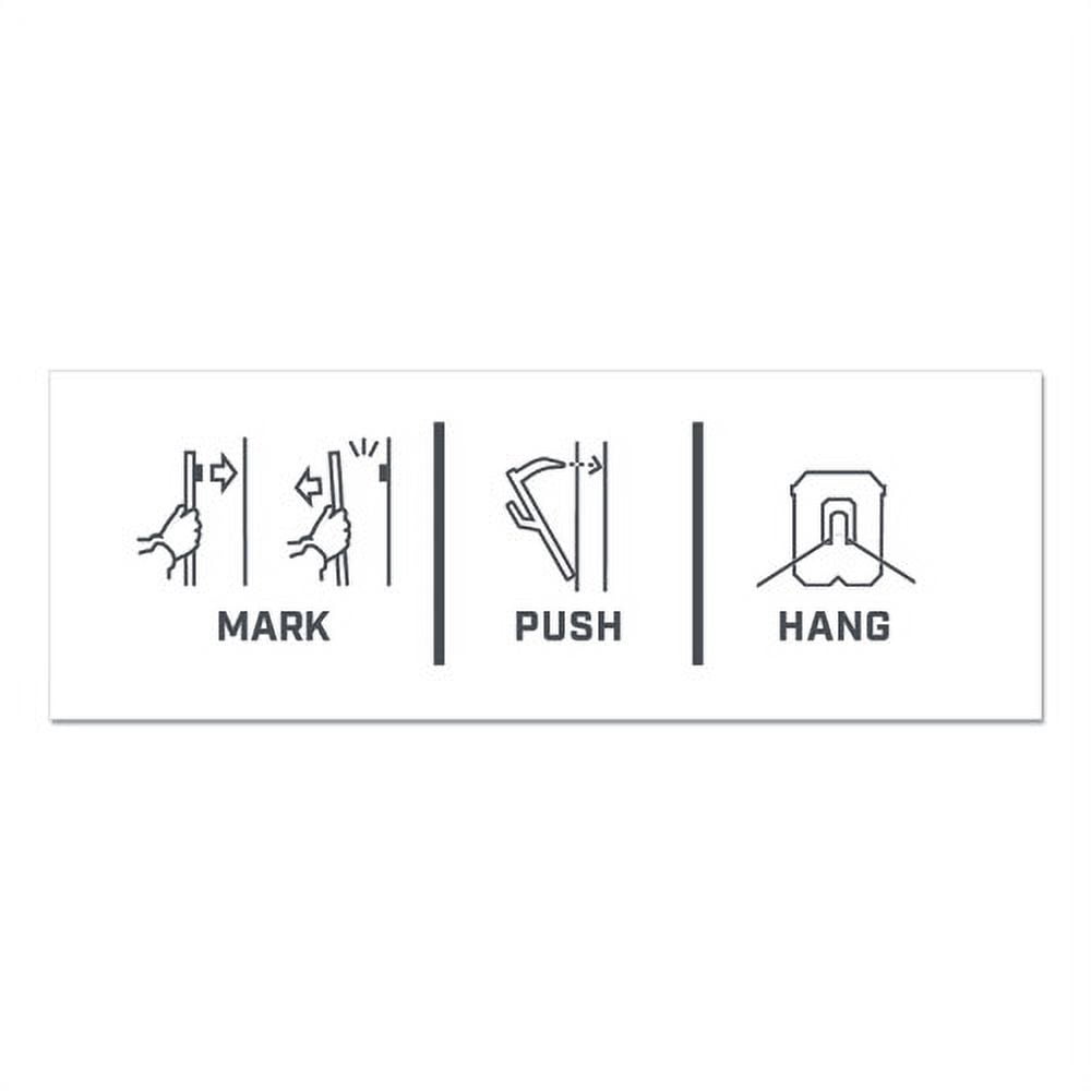 "Claw Drywall Picture Hanger, Holds 45 Lbs, 3 Hooks And 3 Spot Markers, Stainless Steel | Bundle of 5 Packs"