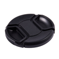 thumbnail image 3 of 3X Black 62mm Center Pinch Design Front Lens Cap Cover, 3 of 8