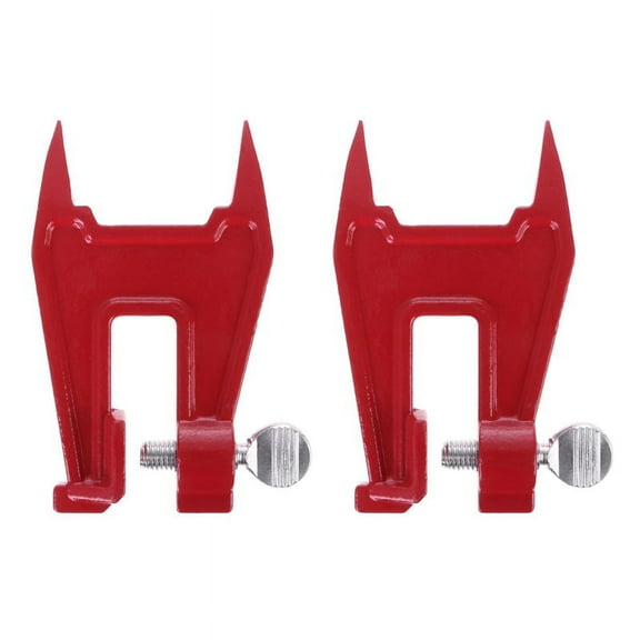 2X Chainsaw Sharpening Vise Chainsaw Accessories Stump Vise Chainsaw Vise Chainsaw Tool,2 x Stump Vise,red