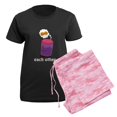 thumbnail image 5 of CafePress - Couples Each Other Jelly Women's Dark Pajamas - Women's Short Sleeve Print T-Shirt and Pants Dark Cotton Pajama Set, 5 of 7