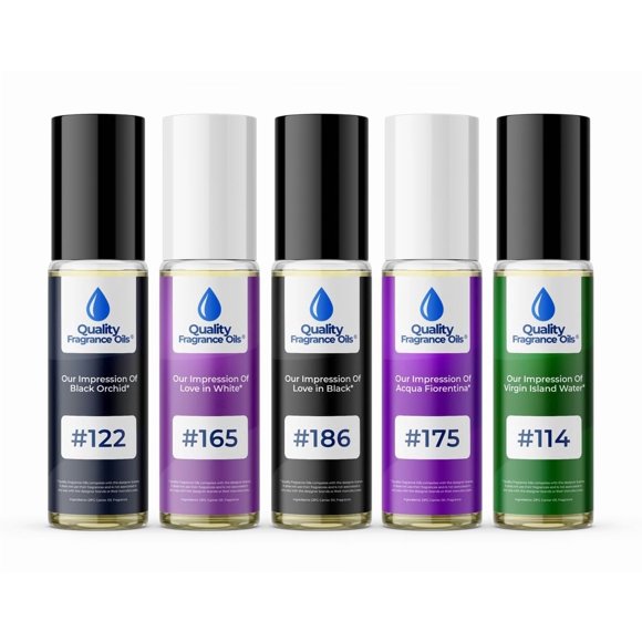 Set de aceites de perfume Quality Fragrance Oils Women's Top 5 Niche