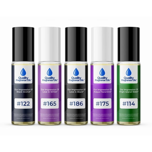 Set de aceites de perfume Quality Fragrance Oils Women's Top 5 Niche