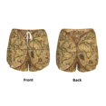 thumbnail image 3 of Balery World Map1 Pantalones cortos deportivos para mujer con forro y dos bolsillos, elásticos, para entrenamiento, gimnasio, yoga-Medium, 3 of 7