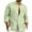 Green, variant on Kaemgyyd Men's Shirts Casual Button down Solid Color Jacket Coat Winter Fashion Long Sleeve Outwear Tops with Pockets