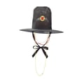 thumbnail image 2 of Sombrero tradicional coreano,Sombrero tradicional de estilo coreano para hombre versátil,Sombrero de copa alto como recuerdo de fiesta de disfraces,Tocado con cinta y cadenas de, 2 of 8