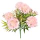 thumbnail image 1 of Worallymy Ramo de flores artificiales de 6 cabezas Bola de simulación Ramo de flores Hogar Plástico Decoración floral falsa Rosa claro Worallymy JD735804259, 1 of 7