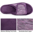 thumbnail image 4 of Sofora by RockDoves Women's Adjustable Wrap Memory Foam Slide Slipper, 4 of 6