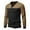 Black, variant on asjyhkr Mens Undershirts Long Sleeve Crew Neck Button Pullover Outdoor Running Gym Workout Athletic Sweatshirts