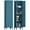 Blue, variant on Marcree 65"H Pantry Cabinet, Metal Storage Cabinet with Door and Adjustable Shelves, Kitchen Storage Cabinet Locker Organizer - 65" Storage Cabinets for Bathroom,Bedroom,Office,White
