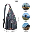 thumbnail image 3 of Mushroom Sling Backpack Small Travel Backpack for Cycling Mountain Climbing, 3 of 4