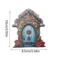 thumbnail image 3 of ¡Campaña con descuento!Puertas de hadas para árboles, puerta de hadas en miniatura para exteriores, decoración de árboles, accesorios de jardín, 3 of 9