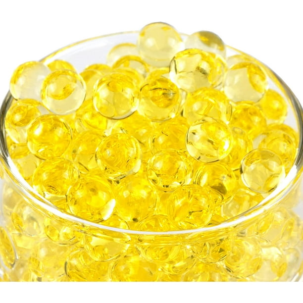 60000 Clear Water Gel Jelly Beads Vase Filler Beads,Vase Fillers for Floating Pearls, Floating