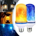 thumbnail image 1 of LED Flame Light Bulbs 4 Modes Flickering Fire Flame with Upside-down Effect E26 Base Flame Effect Light Bulbs for Halloween Christmas Home Decorations, 1 of 9