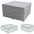 thumbnail image 4 of Funda protectora rectangular para muebles de jardín, fabricada en poliéster, impermeable, antipolvo, anti-UV, para silla o mesa de jardín (dimensiones: 909040cm), 4 of 5