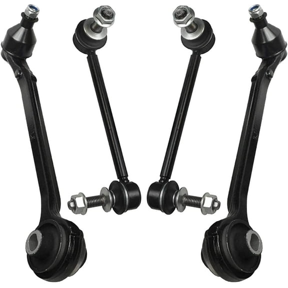 Detroit Axle - RWD Front End Kit for 2005-2014 Chrysler 300 2006-2019 Dodge Charger Challenger Magnum, Lower Control Arms w/ Ball Joints Sway Bar Links Replacement - 4pc Set