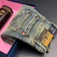 thumbnail image 4 of Pantalones vaqueros ajustados para hombre, pantalones pitillo vintage para hombre, pantalones vaqueros ajustados con bolsillos, tallas grandes Y2k, tallas grandes, otoño coreano 2024, 4 of 4
