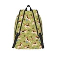 thumbnail image 2 of Lsque Running Beagle Pattern Canvas Daypack, Durable Backpack, High-quality Versatile Backpack,Vintage Compact Backpack-Medium, 2 of 6