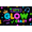 2E, variant on Neon Theme LET'S GLOW CRAZY Fun Party Banner for Night Event Celebration Indoor Use