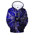 thumbnail image 5 of Nueva sudadera con capucha con estampado 3D de chip electrónico divertida para hombres y mujeres, moda informal, sudadera con capucha Harajuku, sudadera unisex de gran tamaño de hip hop, 5 of 5