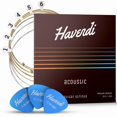 thumbnail image 1 of HAVENDI® Cuerdas de guitarra I Cuerdas de guitarra acústica con revestimiento de bronce fosforado I, 1 of 6
