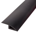 thumbnail image 1 of Umbral de puerta impermeable Mairbeon de PVC negro, 10 mm, 1 m de largo x 35 mm de ancho, 1 of 8
