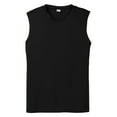 thumbnail image 5 of Yellow Rooster Men's Sleeveless PosiCharge Competitor T-Shirts Black XS, 5 of 6