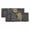 Yellow Black, variant on 2 Panels Sunflower Vintage Valance for Windows, Farmhouse Floral Black Checkered Light Filtering Kitchen Curtains, Rod Pocket Window Treatment Curtain Valances for Living Room Bedroom, 42"x12"