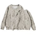 thumbnail image 5 of Grblisyd Kids Camo Sweatshirt Oversized Graphic Sweatshirts Maple Leaf Print Shirt Pullover Comfrt Crewneck Girls Hoodies Size 10-12 Light Gray 150, 5 of 5