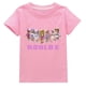 thumbnail image 1 of Roblox Camiseta de manga corta de algodón fino para niños y niñas, ropa de moda bidimensional, periférico de animación del juego, 1 of 4