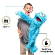 30 Blue Monster Full Body Ventriloquist Style Puppet