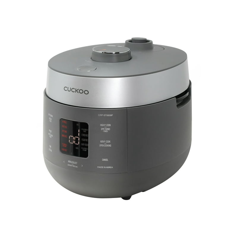 Cuckoo Multi-Function Twin Pressure Rice Cooker (ST0609F) :  r/PressureCooking