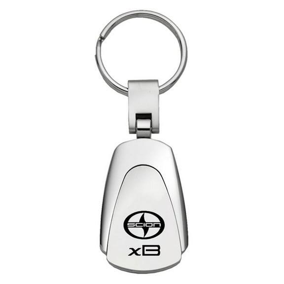 Toyota Scion xB Teardrop Key Chain (Silver)