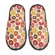 thumbnail image 1 of Fotbe Donut Pantuflas Peludas para Mujer con Estampado, Zapatillas de Peluche, Zapatos de Invierno para Casa, Uso Interior y Exterior-Medium, 1 of 8