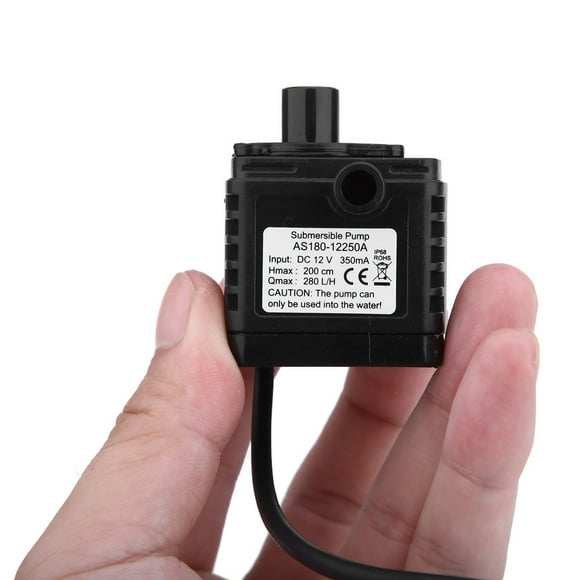 Peggybuy 12V Car Cooling Solar Brushless Submersible Water Pump Fountain