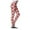 White, variant on ZMHEGW Women Leggings Valentine'S Day Lovesy Stripes Print Skinny For Yoga Running Pilates Gym Pants