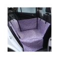 thumbnail image 2 of 1pc Foldable Waterproof Double Layer Pet Car Seat Cover For Rear Seat, Dog & Cat Moving Bed, 2 of 4