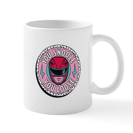 

CafePress - Power Rangers You Snooze You Loo - 11 oz Ceramic Mug - Novelty Coffee Tea Cup