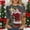 A587 Multicolor, variant on Christmas Blouses for Women Santa Print 3/4 Sleeve Crew Neck T Shirt Xmas Tree Graphic Tees Holiday Party Tops Tunic Fashion Tops Ropa Navideña Para Mujer