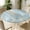 A-blue Marble, variant on Elastic Tablecloth for Round Tables, Waterproof Tablecover for Up to 36"-65" Round Table, Dining Tablecover for Indoor and Outdoor, Holiday