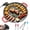 Extra Large, variant on Electric Indoor Grill Nonstick Smokeless, Round Electric Griddle, 14 Inch, Adjustable Temp, Removable Nonstick Plate, Dishwasher Safe, Includes Tools for Steak & Pancakes