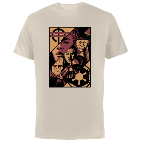 Star Wars Obi-Wan Kenobi Inquisitor Dark Side - Short Sleeve Cotton T-Shirt for Adults - Customized-Natural