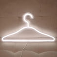thumbnail image 1 of Hs-20002 Led Coat Hanger Neon Light Room Decoration Lantern Holiday Light White Light, 1 of 5