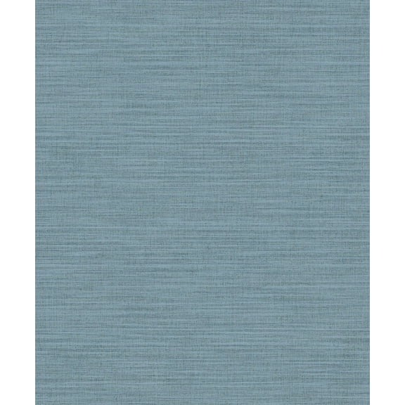 Advantage Colicchio Blue Linen Texture Wallpaper